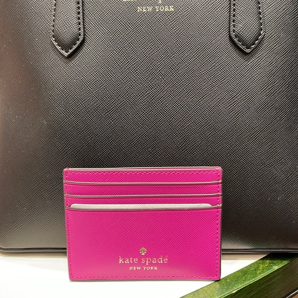 Kate Spade Schuyler Small Slim Card Holder
Baja Rose
NWT - Picture 10 of 16